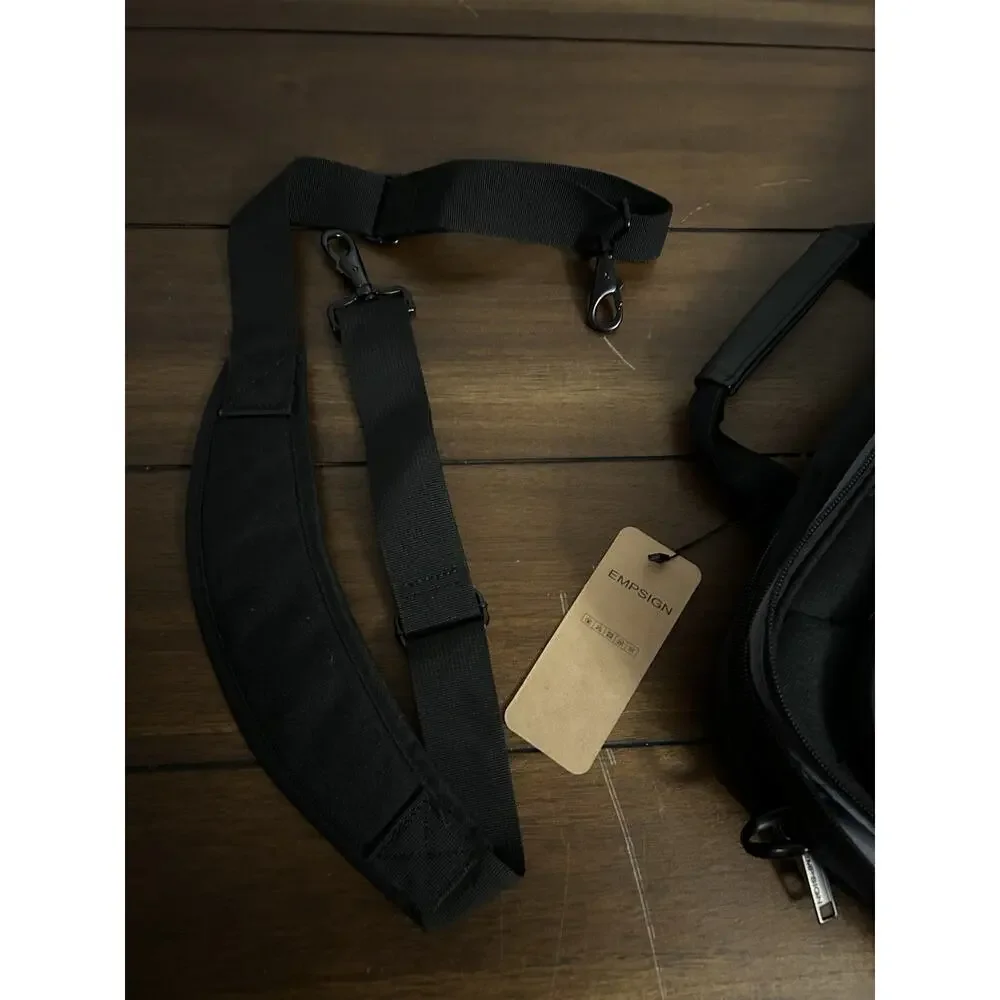 EMPSIGN 17 Inch Laptop Briefcase Bag Black Shoulder Messenger Travel